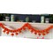 4.5 Feet Marigold Garland Toran Indian Wedding Diwali Decoration Home Party Decor Door Hanging Navratri Pooja Day of the Dead Dia De Los Muertos Ofrenda Mexican Fiesta Halloween Decor
